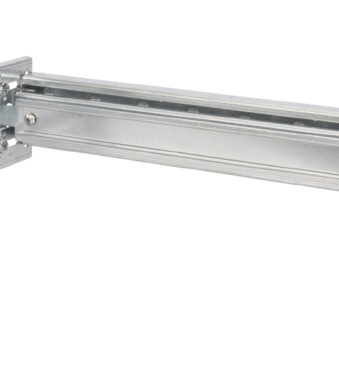 19" Montageplaat, met montageprofiel, 4 HE