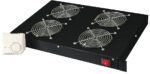 DIGITUS 19" ventilatoreeneenheid, 1 HE, 4 x 120 mm ventilatoren
