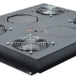 Dakluchtventilator-unit, 4 ventilatoren, lichtgrijs (RAL7035)