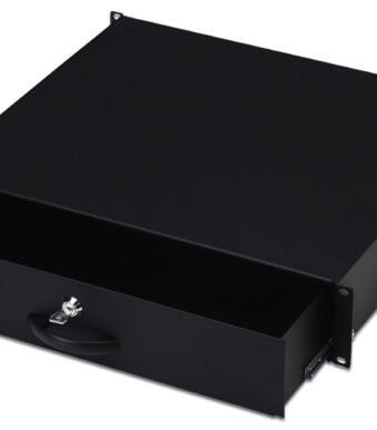 19" documenthouder, 2 hoogten, lichtgrijs (RAL 7035)