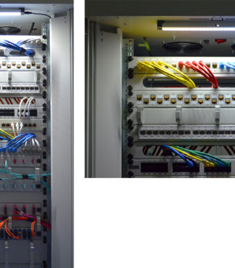 19" LED-kastverlichtingsarmatuur, 2 lichtstanden