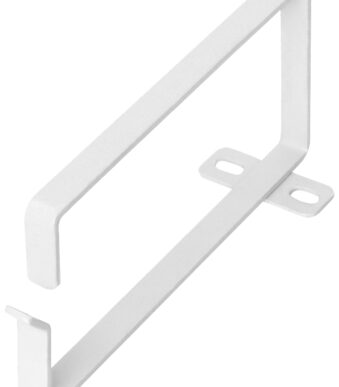 19" Kabelbundelbeugel, staal, 45 x 150 mm, grijs