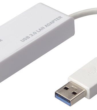 USB 3.0 naar Gigabit Ethernet-adapter, wit