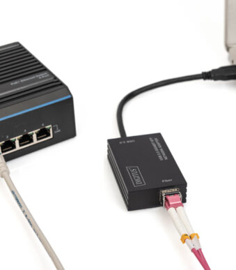USB 3.0 glasvezel-netwerkadapter