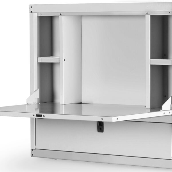 Werktafelstations voor wandmontage, 2 units