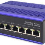 Industriële Gigabit PoE-switch, 8 poorten, onbeheerd