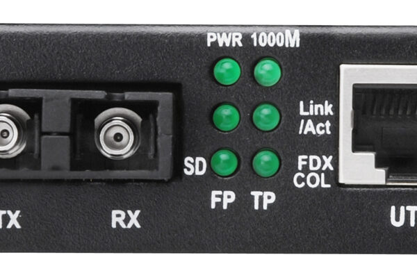 Gigabitmediaconverter, RJ45/SC, multi-mode