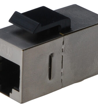 Modulaire adapter cat.6, afgeschermd, 2x RJ45-koppeling