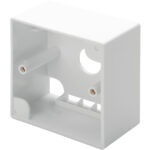 Inbouwraam voor Keystone-modules, zuiver wit RAL9010