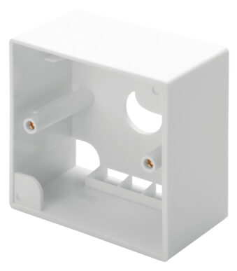 Inbouwraam voor Keystone-modules, zuiver wit RAL9010