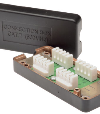 Connectiemodule categorie 7 voor twisted pair-kabels