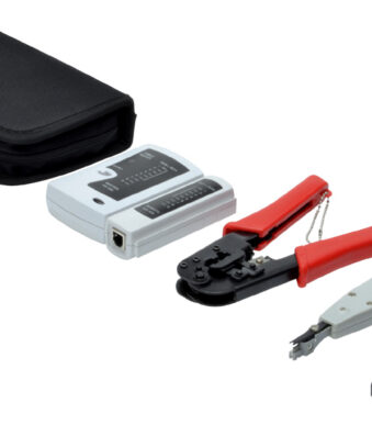 Netwerkinstrumentenset met draagtasje