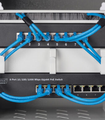 10" Gigabit Ethernet PoE-Switch, 8 poorten