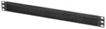 19" Kabelgeleider, 1U, zwart