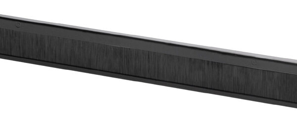 19" Kabelgeleider, 1U, zwart