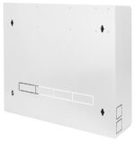 19" wandkast voor digitale videorecorder, 580 x 160 x 550 mm, grijs
