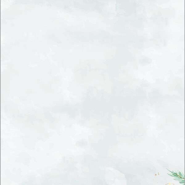 Kerstmotief-papier 'Kerst Magie Aquarel'