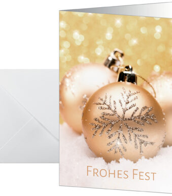 Kerstkaart 'Kerstvreugde', formaat A6 staand