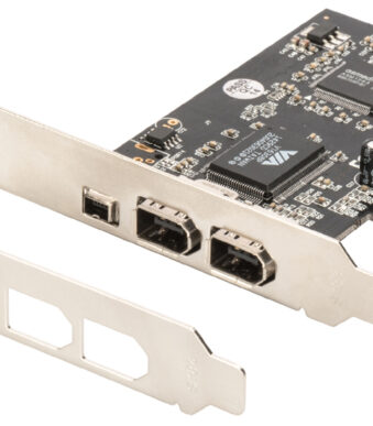 Branderkabelsinterface-kaart PCI-Express, 2+1 poort