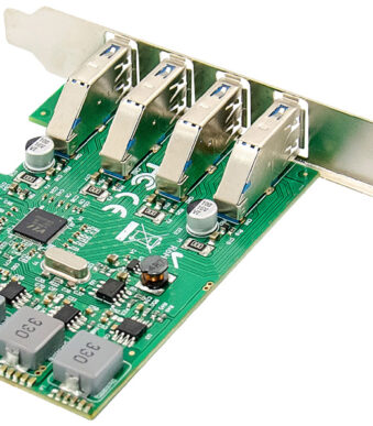 USB 3.0 PCI Express uitbreidingskaart, 4 poorten