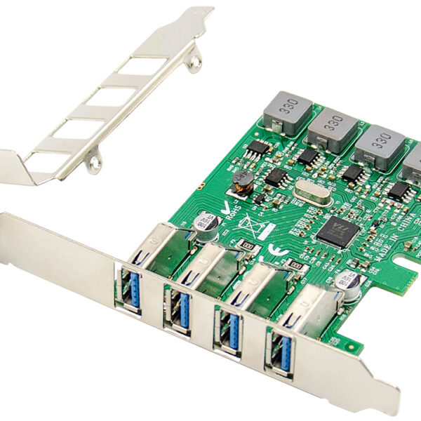 USB 3.0 PCI Express uitbreidingskaart, 4 poorten