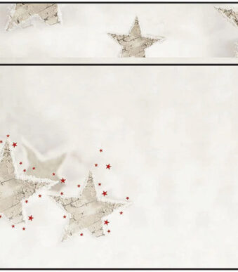 Kerstomslag 'Kerstbomen', DIN lang