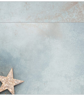 Feestelijke envelop 'Glamoureuze Kerst'