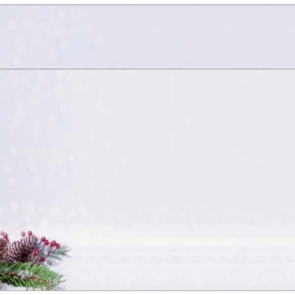 Kerstmotiefenvelop 'Charmante Kerst'