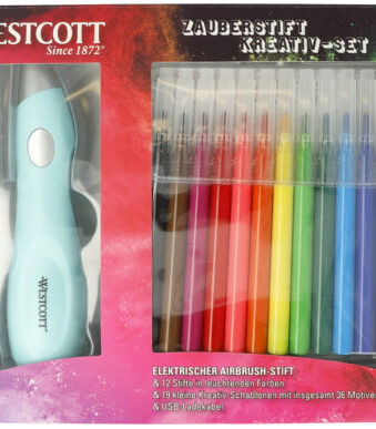 Westcott Toverstift Creatiefset met Airbrushpen