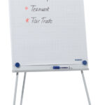 Franken Uitschuifbaar Whiteboard Standaard, in Hoogte Verstelbaar