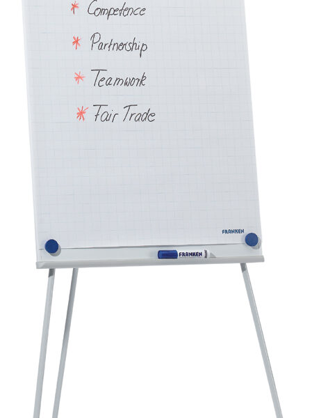 Franken Uitschuifbaar Whiteboard Standaard, in Hoogte Verstelbaar