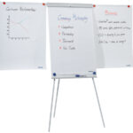 Franken whiteboard X-tra! Line Standaard Plus, in hoogte verstelbaar