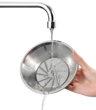 Sapcentrifuge 400 Watt, RVS / zwart