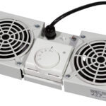 Logiklink dakventilatie-unit, 2 ventilatoren, lichtgrijs (RAL7035)