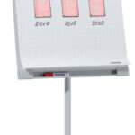 Flipoverblok PRO Mobiel, lichtgrijs, 670 x 950 mm