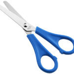 Knutselschaar, rond, lengte: 130 mm