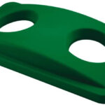 Rubbermaid deksel Slim Jim voor flessen, groen