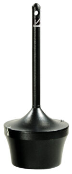 Rubbermaid staande asbak Aladdin, 16,1 liter, zwart