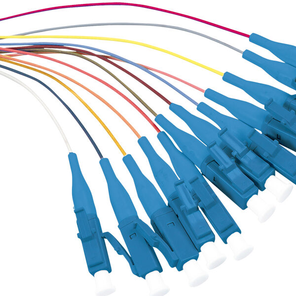 Optische vezelnaloper-set, LC-simplex, OS2, 2,0 m