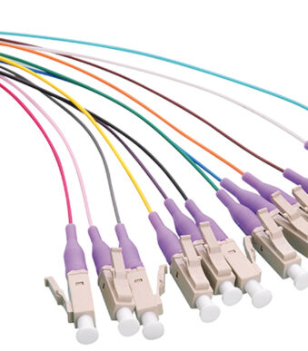 LogiLink glasvezelvooraansluitkabel, LC-simplex, OM4, 2,0 m