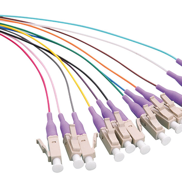 LogiLink glasvezelvooraansluitkabel, LC-simplex, OM4, 2,0 m