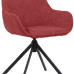 Draaibare bureaustoel Sira, rood