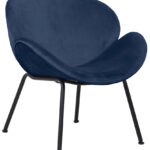 Paperflow Bezoekerstoel Smile, blauw