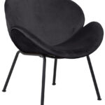 Paperflow bezoekerstoel Smile, antraciet