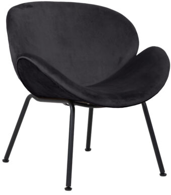 Paperflow bezoekerstoel Smile, antraciet
