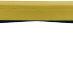 Zitbank GAIA, grote maat, kunstlederen bekleding, groen