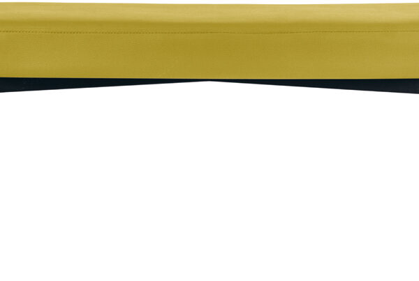 Zitbank GAIA, grote maat, kunstlederen bekleding, groen