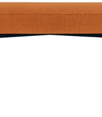 Zitbank GAIA, maat L, roestkleurige stoffering