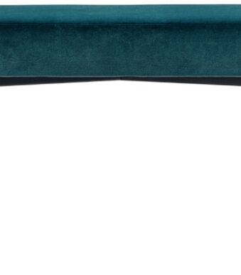 Fluwelen bankje GAIA, groot model, groen