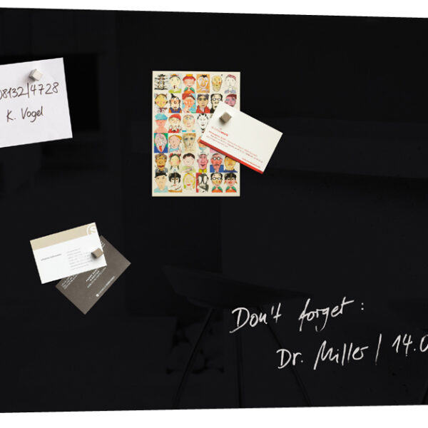 Glazen magneetbord 'artverum', 60 x 40 cm